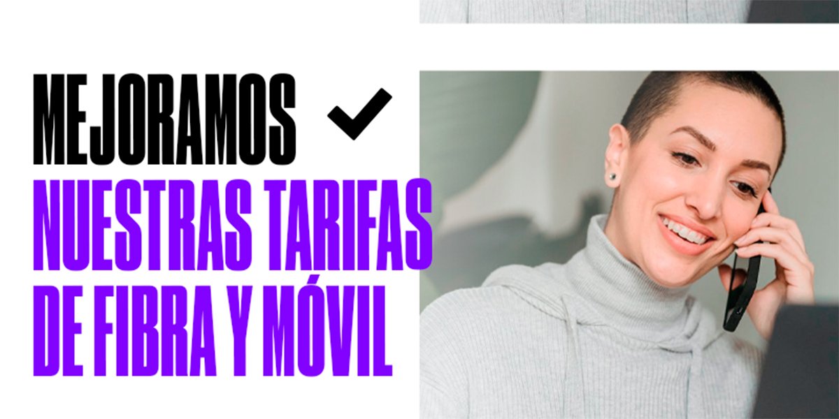finetwork mejora tarifas fibra y móvil