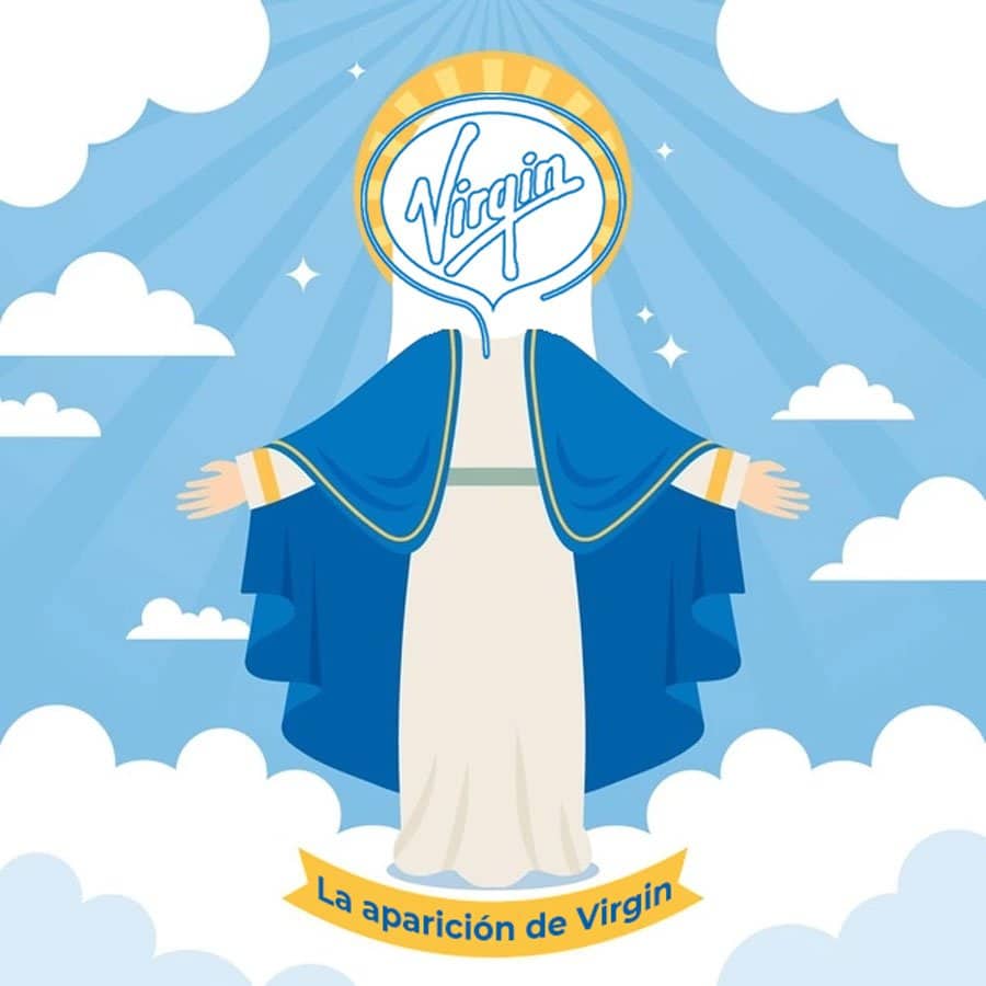 Aparición de Virgin en España
