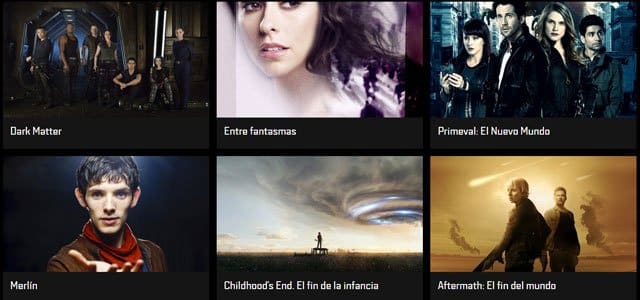 series destacadas del canal Syfy