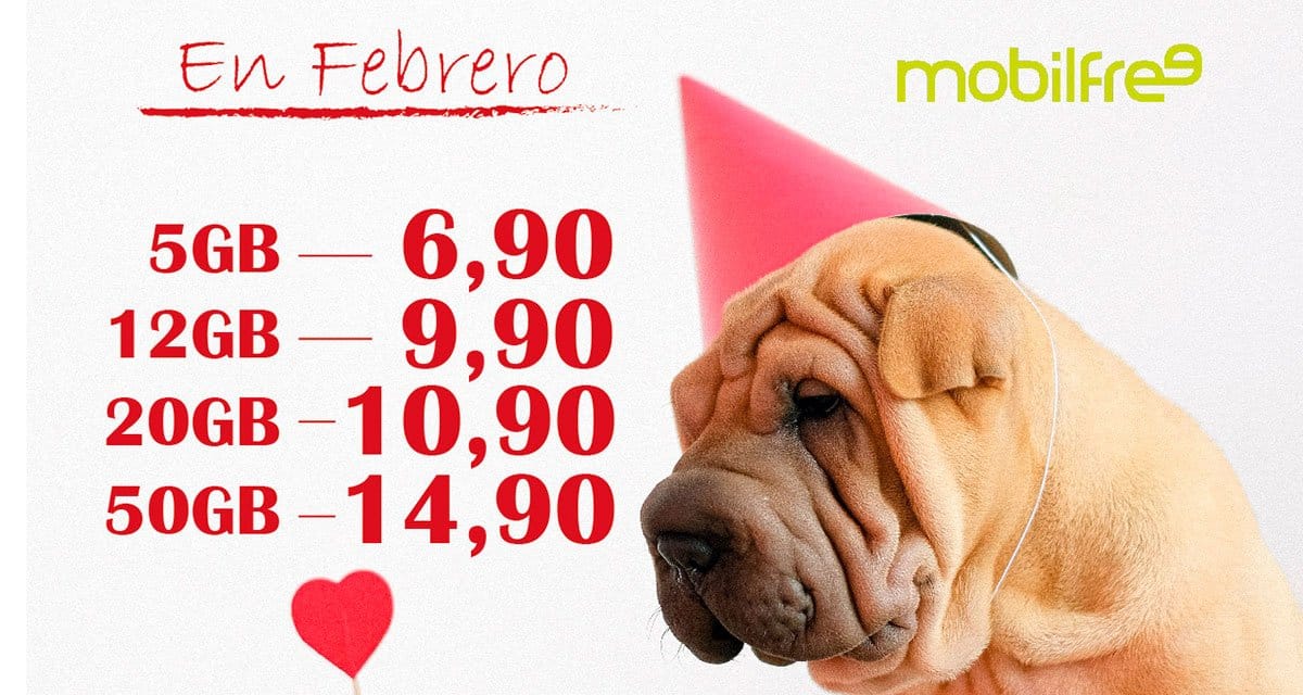 Cheque Amazon San Valentín Mobilfree 2022