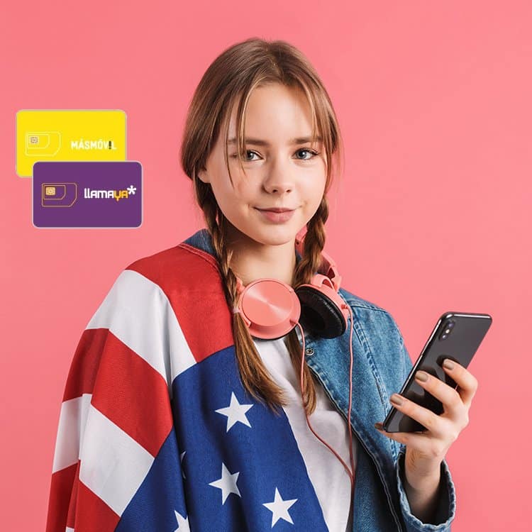 roaming gratis a EEUU con las tarifas prepago de Masmóvil y Llamaya