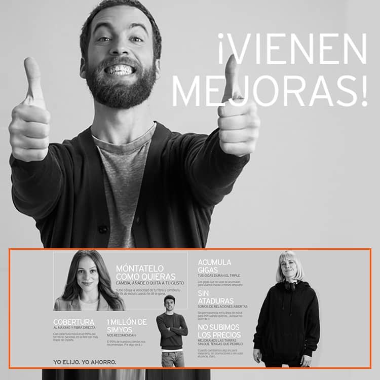 nuevas tarifas móviles de Simyo