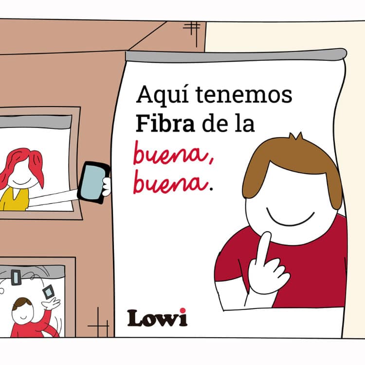 Tarifas de fibra y móvil de Lowi en septiembre de 2022