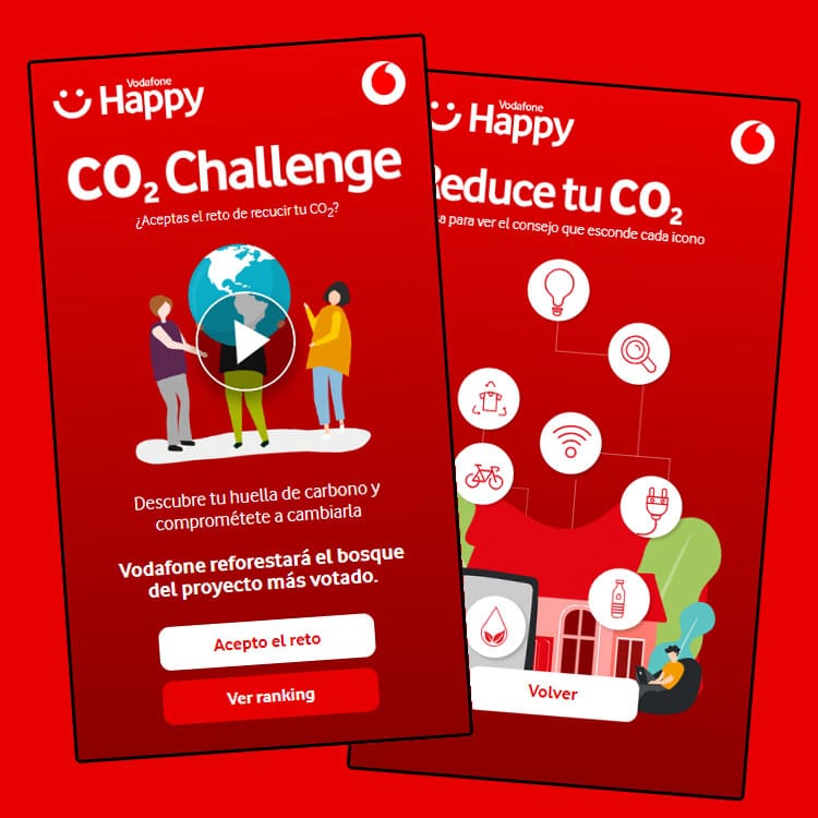 CO2 Challenge de Vodafone