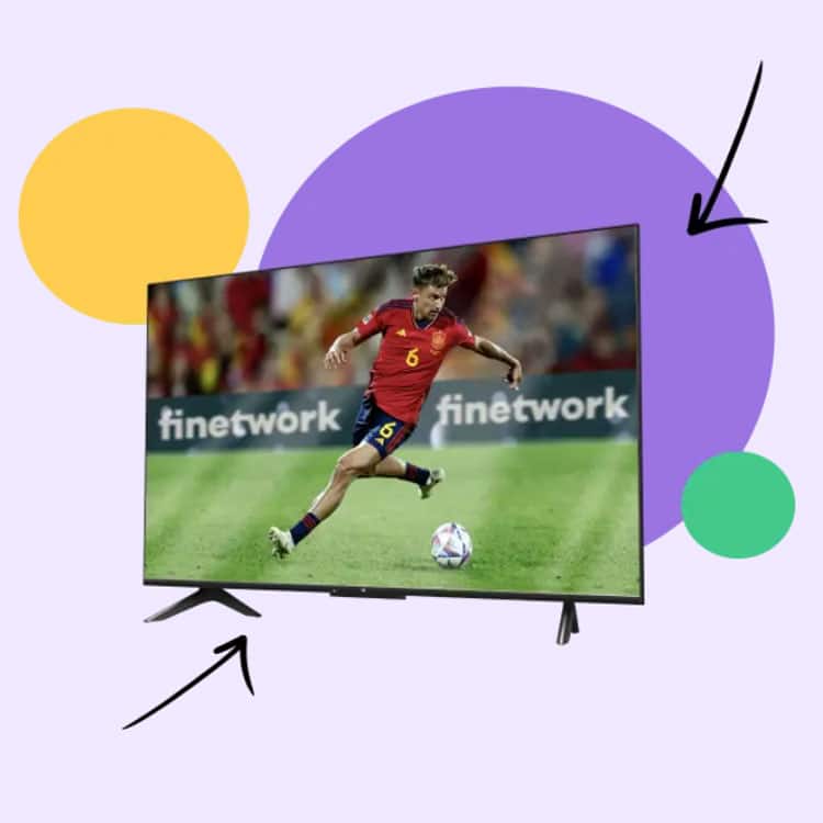 oferta smart TV de Finetwork