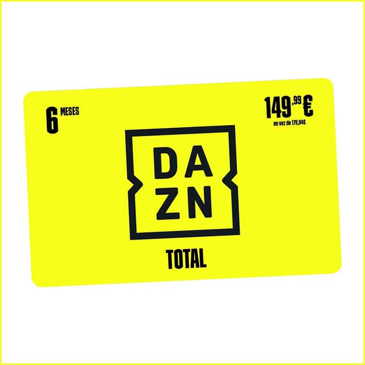 suscripción de 6 meses a Dazn Total
