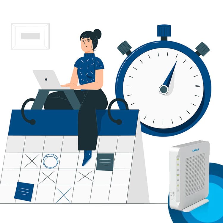 retraso en la instalación de fibra óptica de Digi