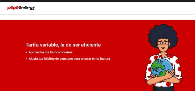 tarifa variable de Pepeenergy