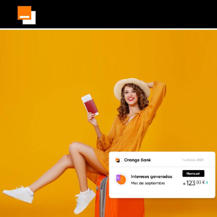 interés de la Cuenta Ahorro de Orange Bank desde agosto de 2023