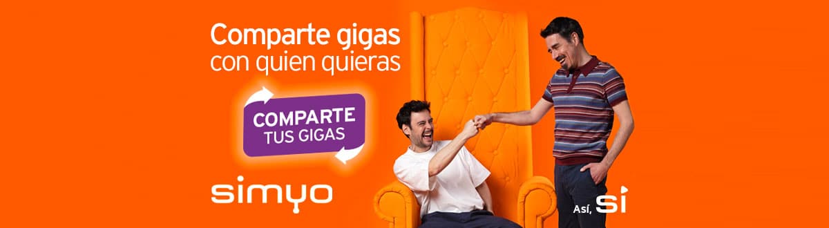 compartir GB con Simyo