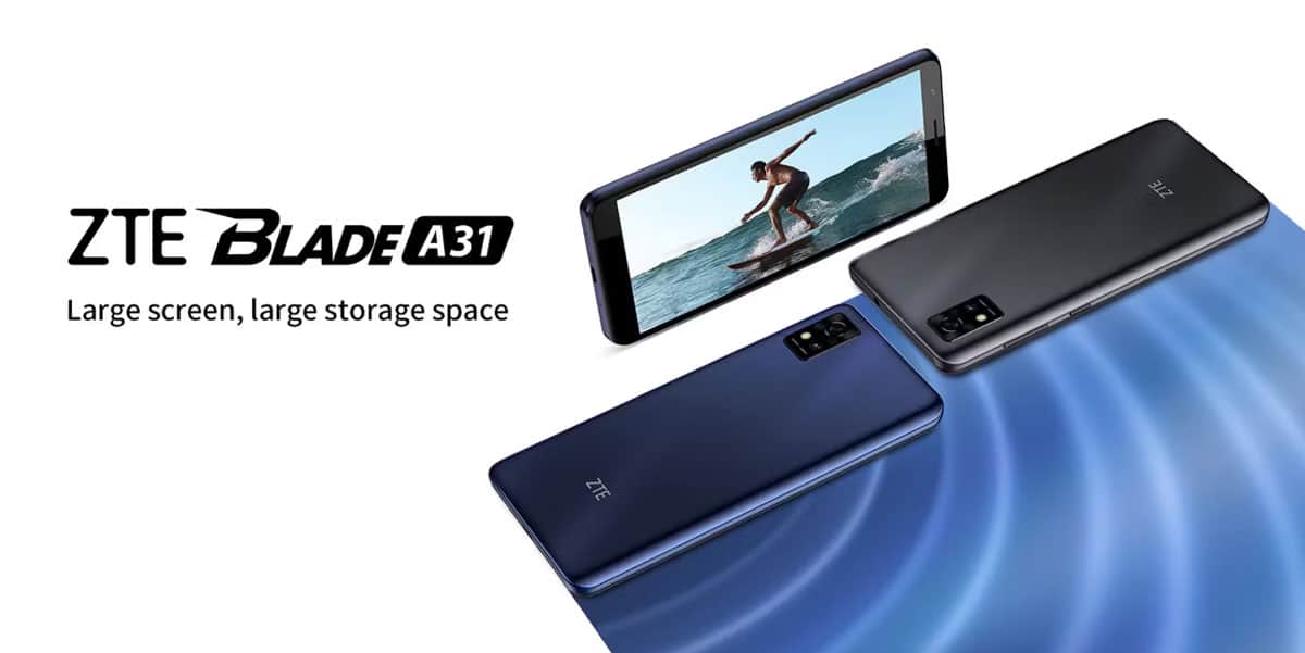 Zte Blade A31 por 0€ con Finetwork