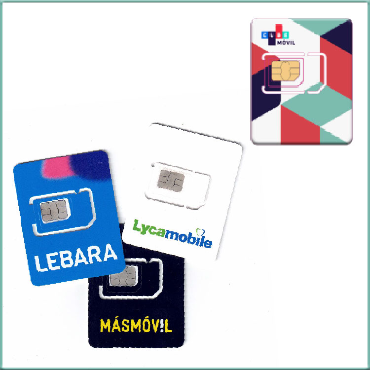 tarifas prepago de Cube Móvil, Lebara, Lycamobile y Masmóvil