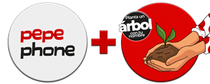 oferta exclusiva de PEPEPHONE + árbol