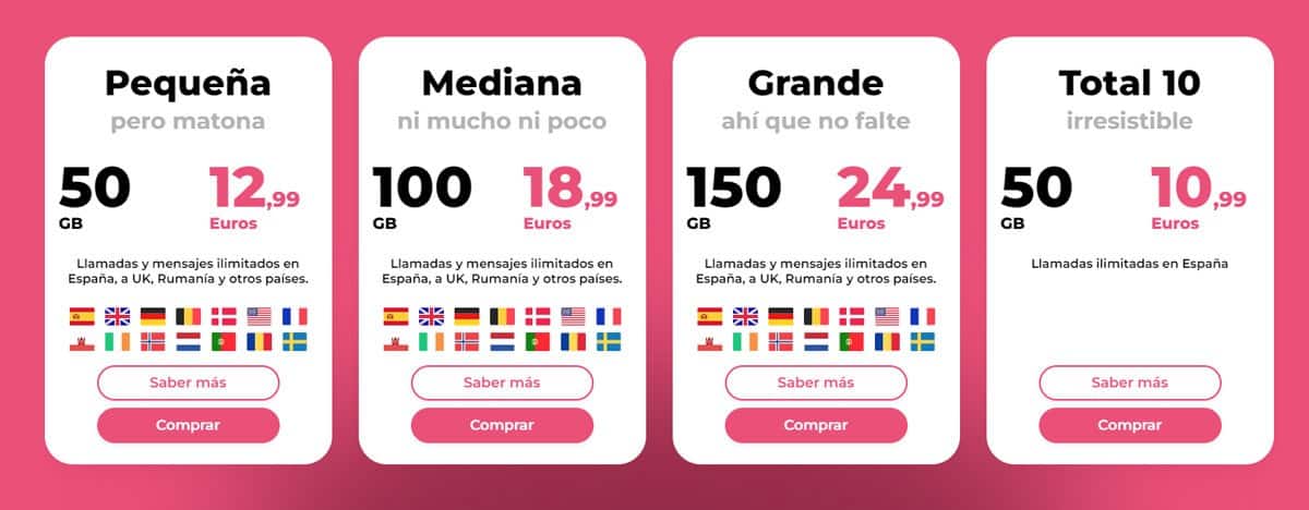 nuevas tarifas móviles de Lobster desde enero de 2024