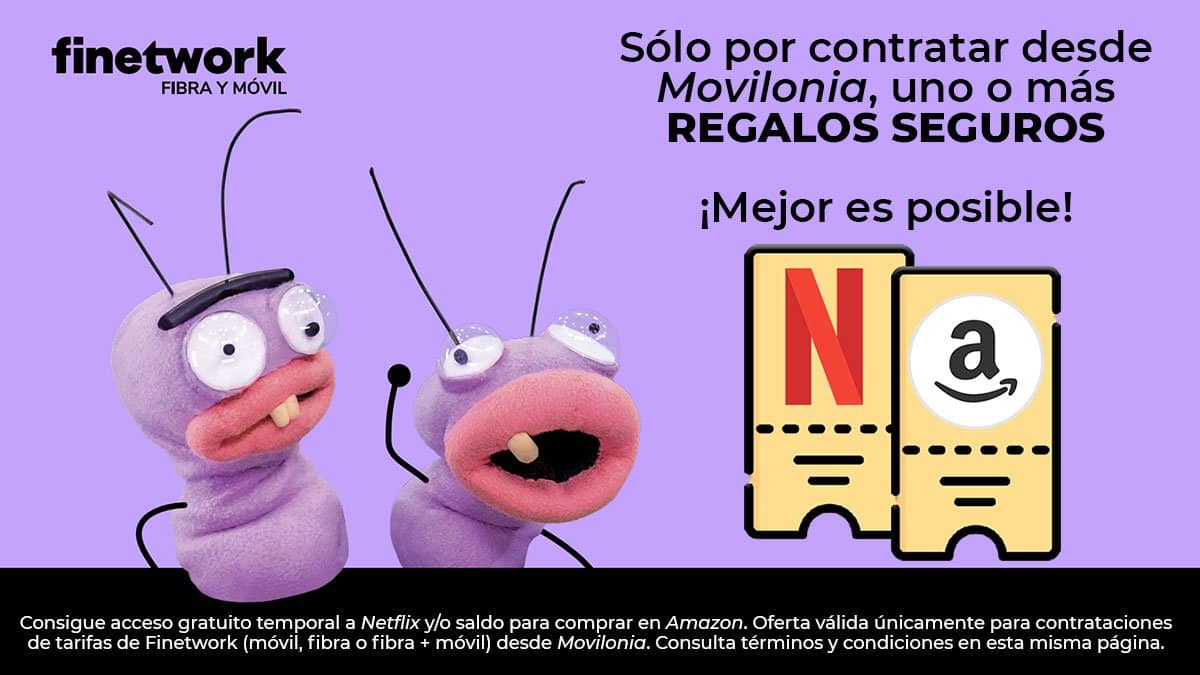 oferta exclusiva de Finetwork desde Movilonia