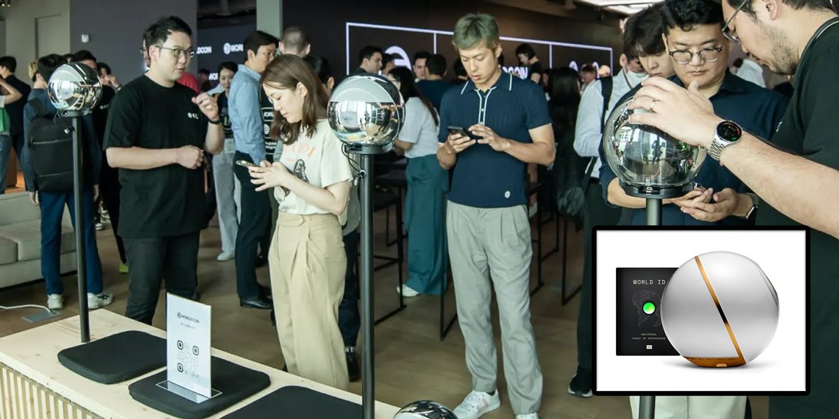 dispositivo Orb de Worldcoin