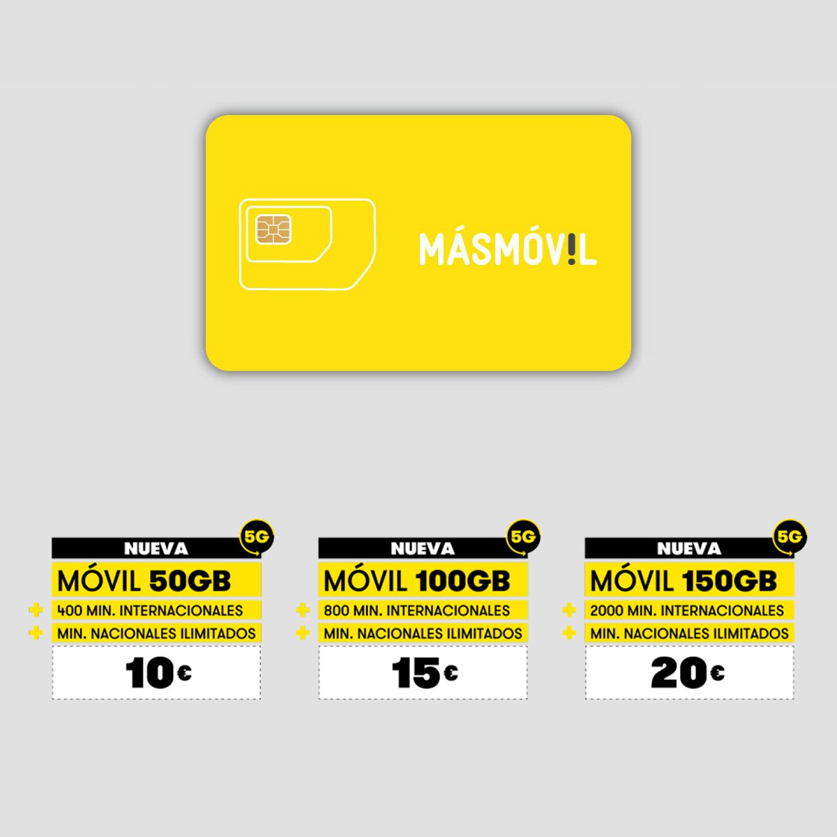 nuevas tarifas móviles prepago de Masmóvil