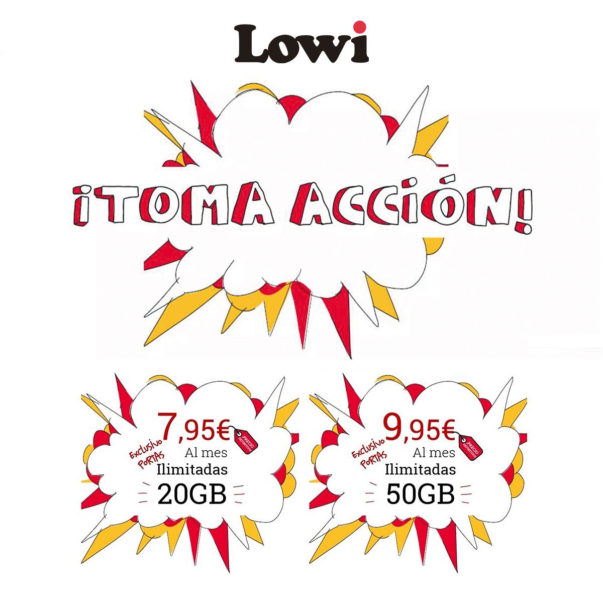 oferta de tarifas móviles de Lowi en abril de 2024