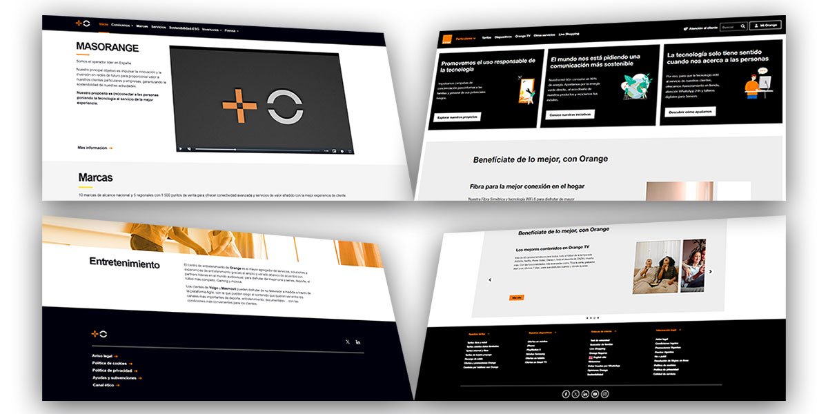 web Masorange.es vs Orange.es