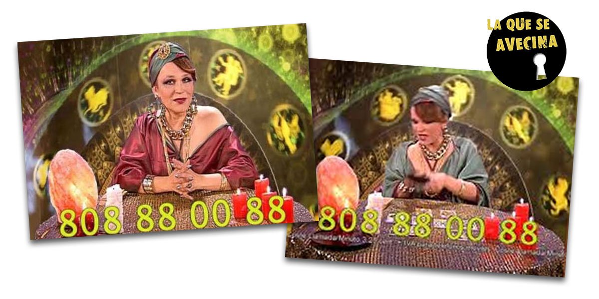 La Pitonisa Reynolds, en La que se avecina