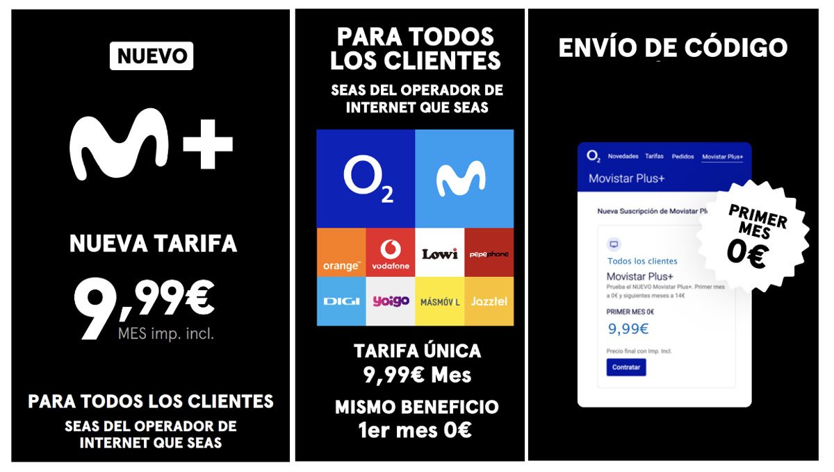 oferta de Movistar Plus+: primer mes gratis