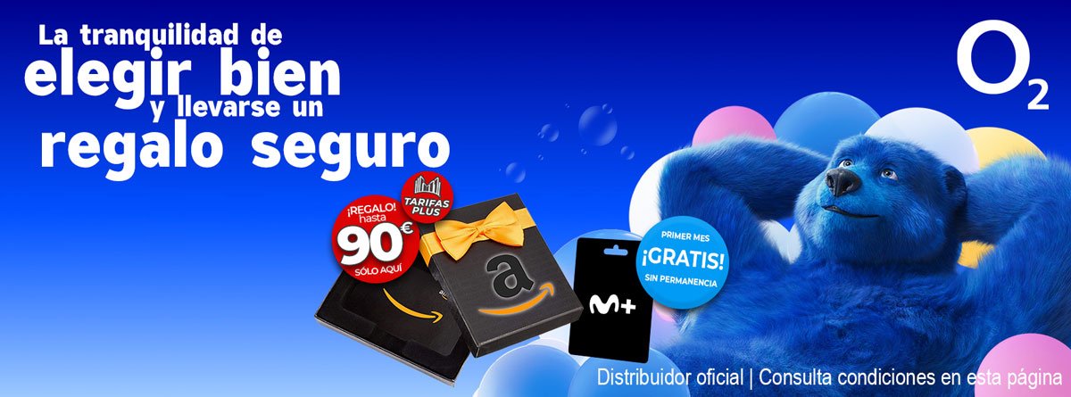 oferta de O2 con regalo de Movilonia