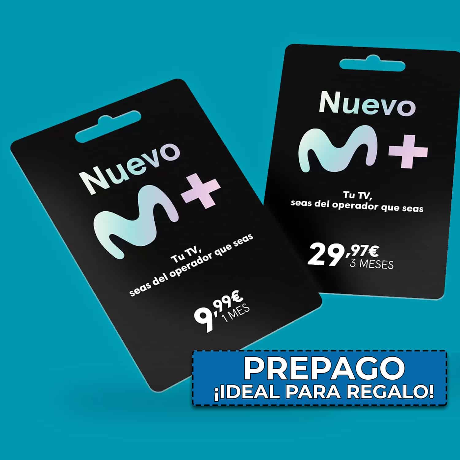 tarjeta prepago de Movistar Plus+ de 30 o 90 días