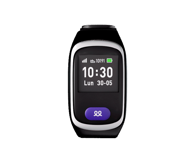 Vista 360º del reloj Durcal