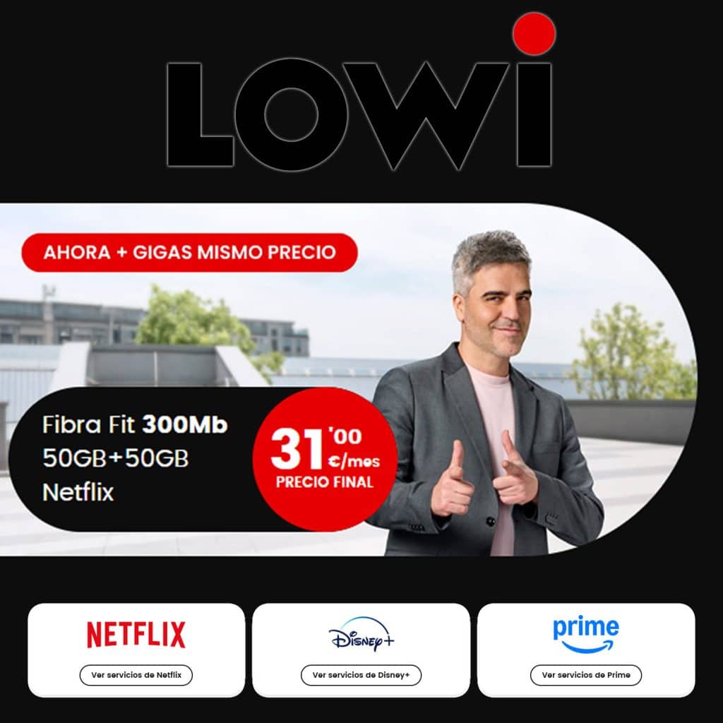 oferta de verano de 2025 de Lowi