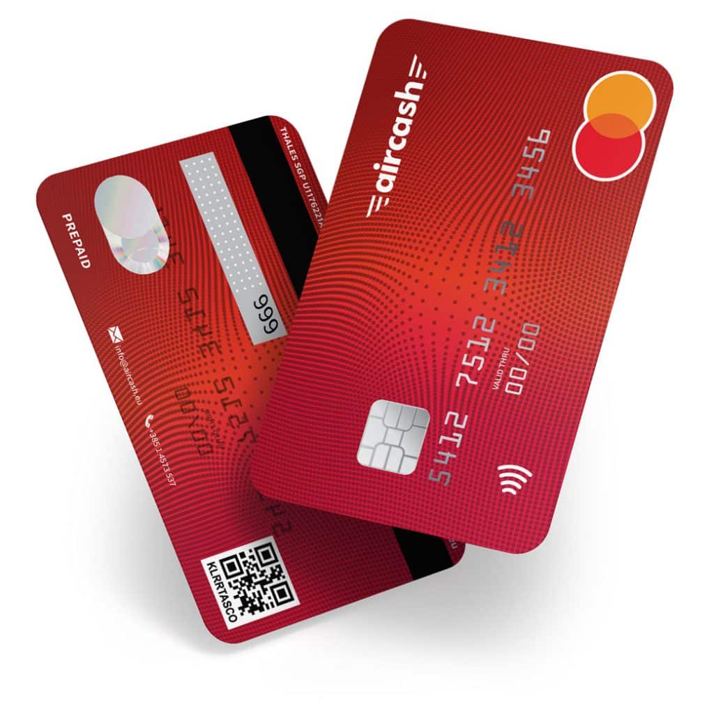 Aircash, tarjeta Mastercard prepago sin cuenta bancaria vinculada
