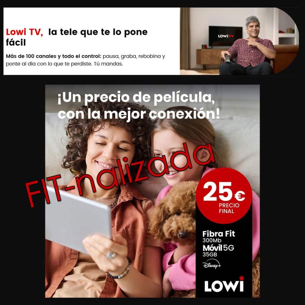 Llega Lowi TV y se va la fibra FIT