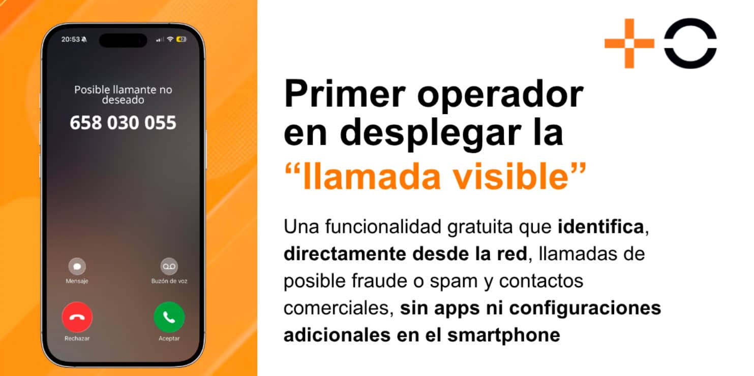 Llamada Visible, filtro antispam de Masorange
