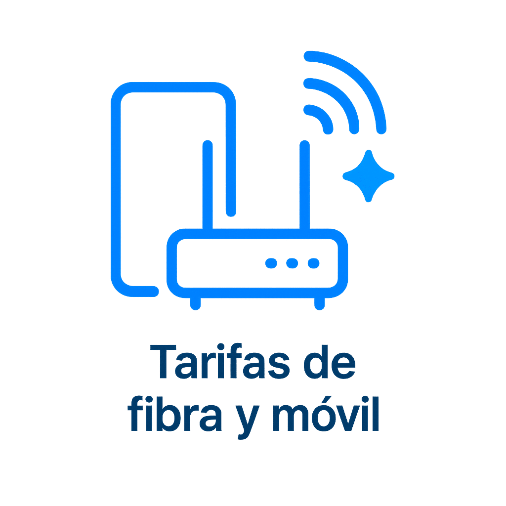 Tarifas de fibra y móvil