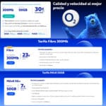 O2 vuelve a tener fibra y móvil por 30€/mes