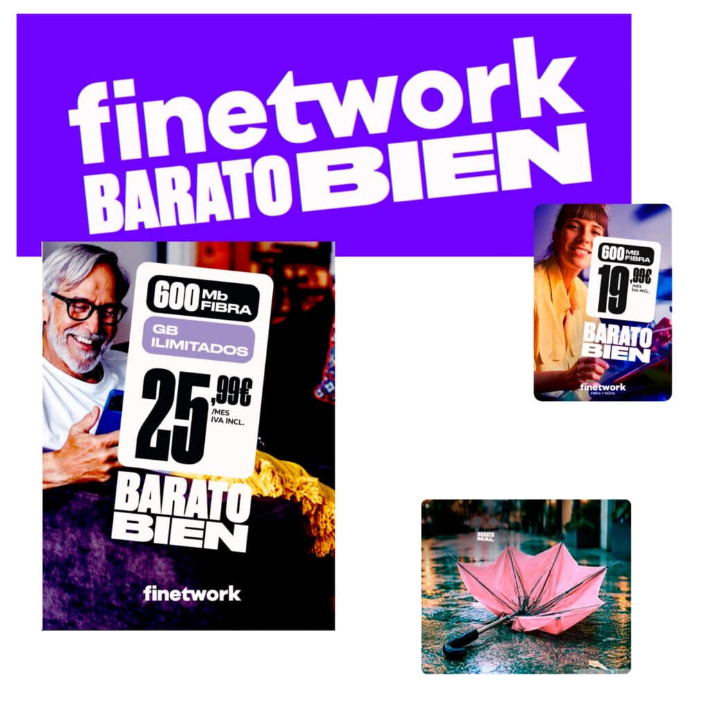 nuevas tarifas de Finetwork: Barato bien