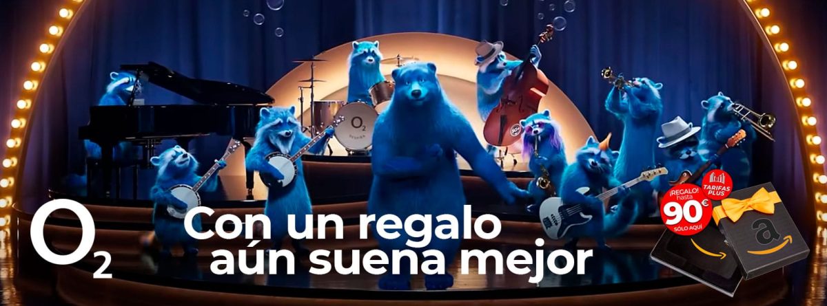 oferta de O2 en Movilonia con bono regalo de Amazon